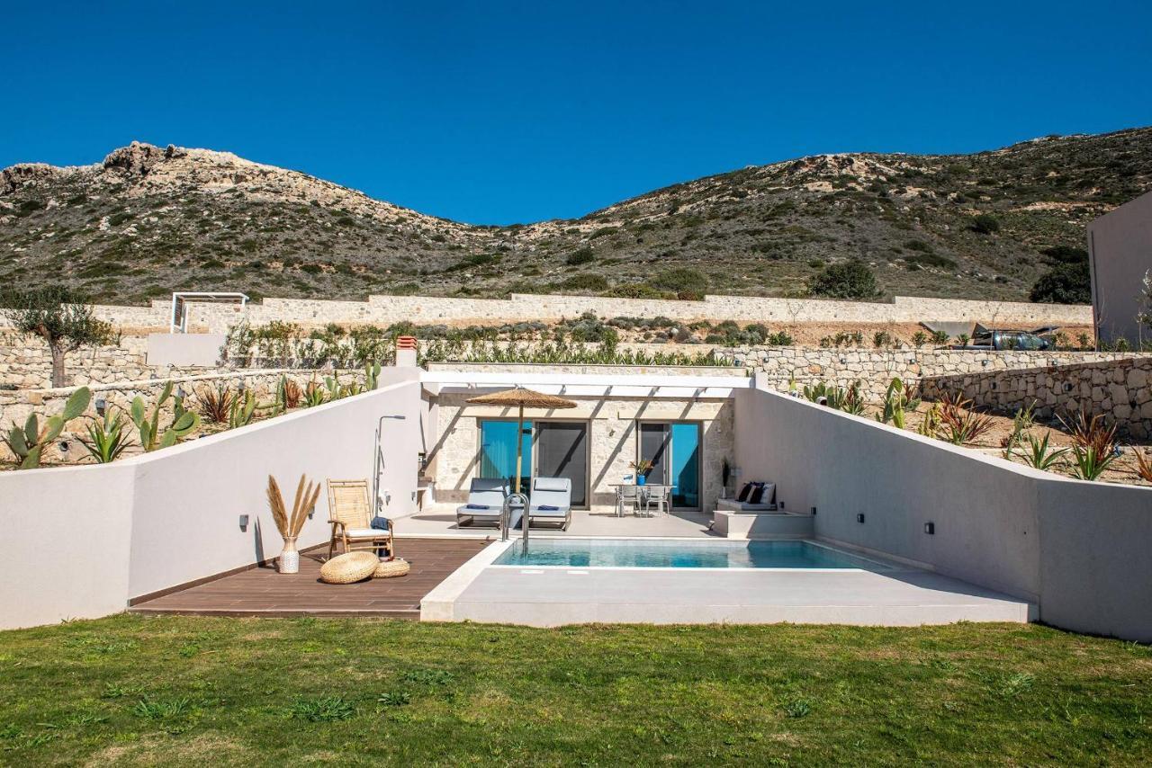 Cielo E Mare Villas I "Free" Heated Pools & Seaview Phalasarna Exterior foto