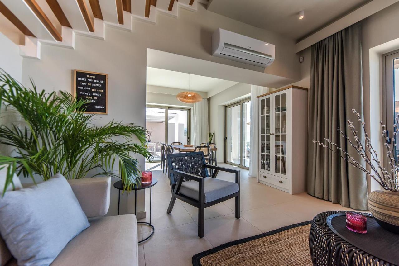 Cielo E Mare Villas I "Free" Heated Pools & Seaview Phalasarna Exterior foto