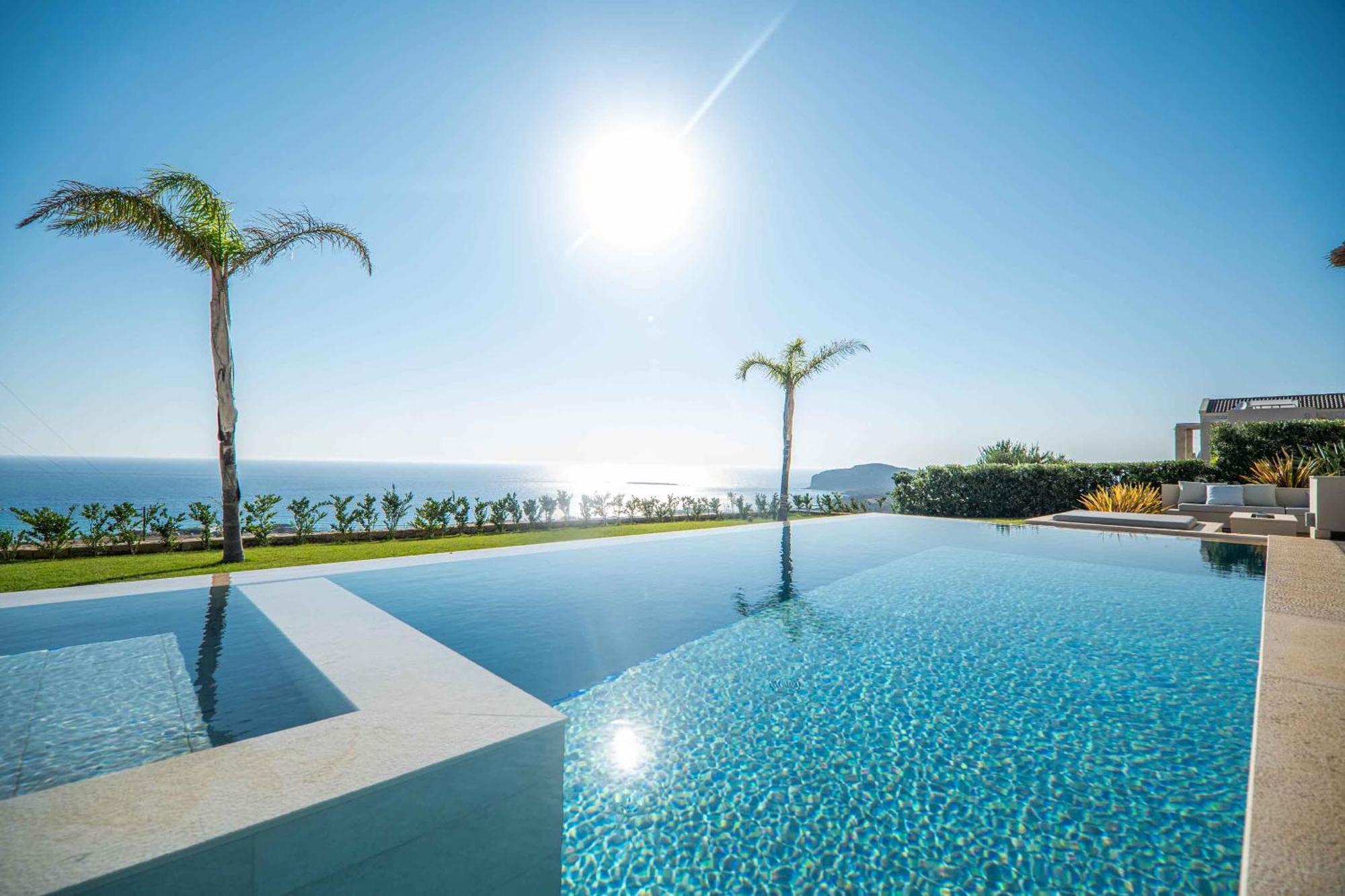 Cielo E Mare Villas I "Free" Heated Pools & Seaview Phalasarna Exterior foto
