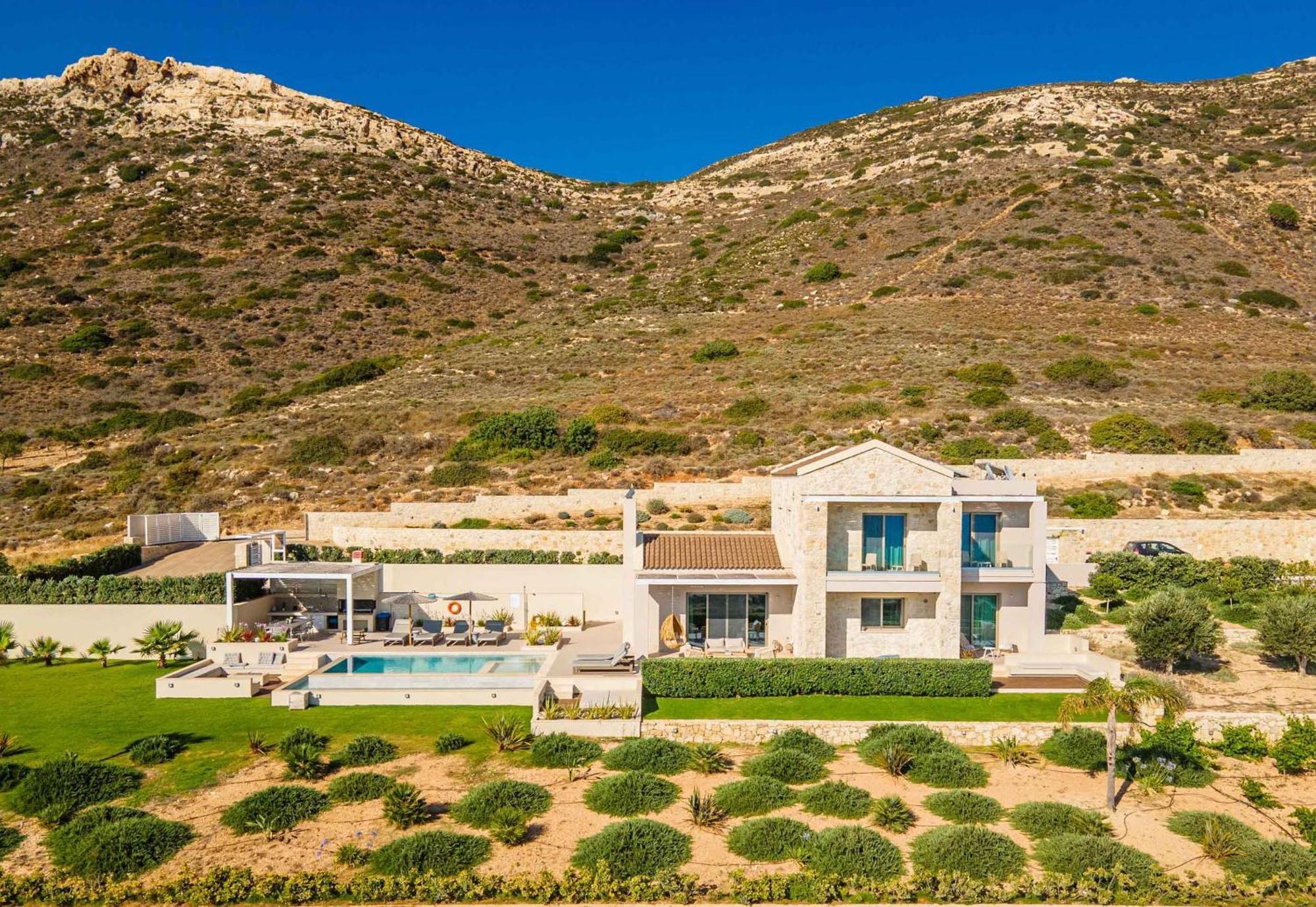 Cielo E Mare Villas I "Free" Heated Pools & Seaview Phalasarna Exterior foto