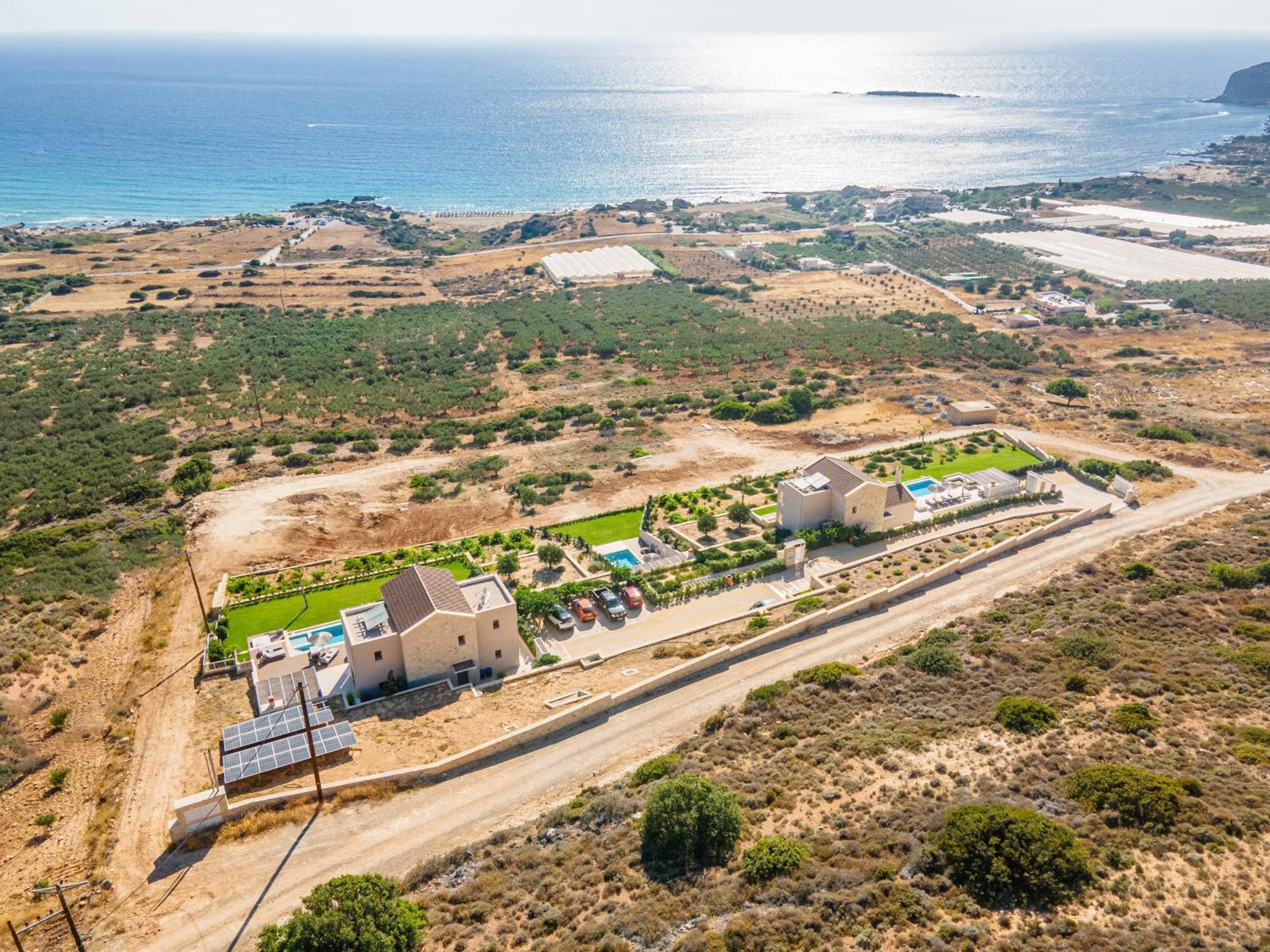 Cielo E Mare Villas I "Free" Heated Pools & Seaview Phalasarna Exterior foto