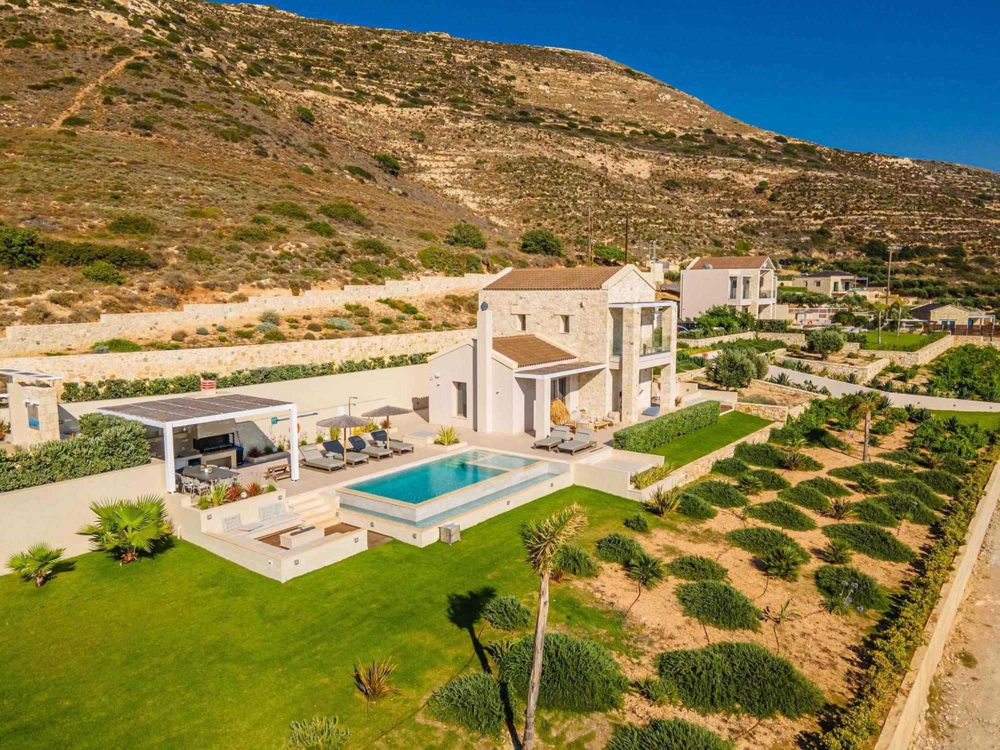 Cielo E Mare Villas I "Free" Heated Pools & Seaview Phalasarna Exterior foto